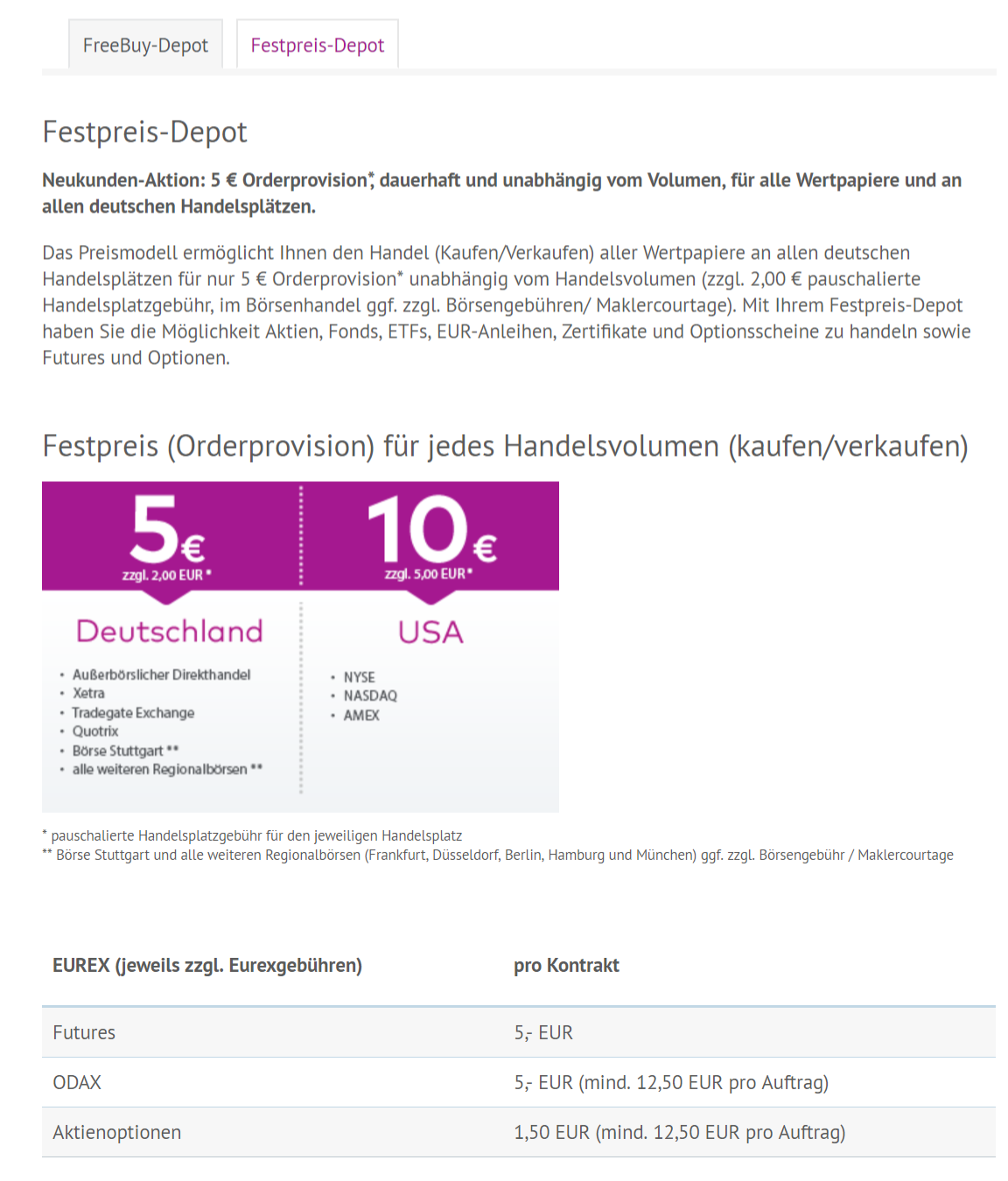 Freebuys Und Festpreis Depot